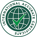 International Accurate Certificate